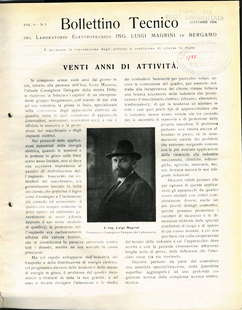 Bollettino tecnico Magrini