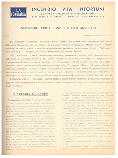 La Fondiaria Notiziario